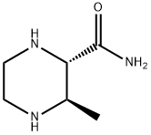 2-Piperazinecarboxamide,3-methyl-,trans-(9CI) Struktur