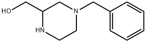 4-N-BENZYL-2-HYDROXYMETHYLPIPERAZINE
 Struktur