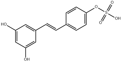 5-[(1E)-2-[4-(Sulfooxy)phenyl]ethenyl]-1,3-benzenediol|