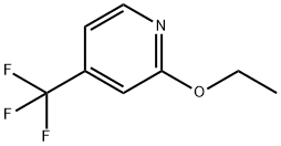 2-ETHOXY-4-(TRIFLUOROMETHYL)PYRIDINE Struktur