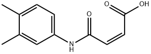 N-(3,4-DIMETHYLPHENYL)MALEAMIC ACID Struktur