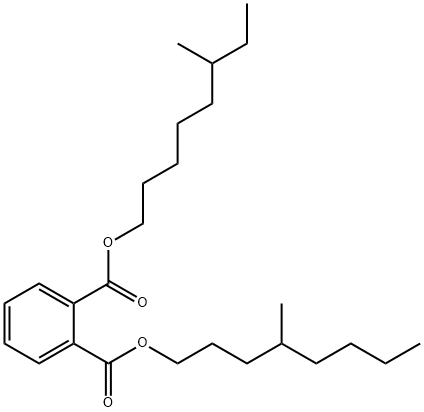 4-methyloctyl 6-methyloctyl phthalate Struktur