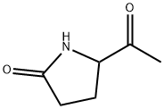 2-Pyrrolidinone, 5-acetyl- (9CI) Struktur