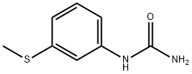 [3-(methylsulfanyl)phenyl]urea Struktur