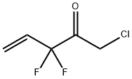 4-Penten-2-one,  1-chloro-3,3-difluoro- Struktur