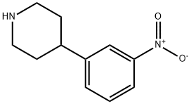 4-(3-nitrophenyl)-Piperidine Struktur