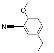 Benzonitrile, 2-methoxy-5-(1-methylethyl)- (9CI) Struktur