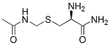 (S)-3-[[(acetylamino)methyl]thio]-2-aminopropionamide Struktur