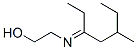 2-[(1-ethyl-3-methylpentylidene)amino]ethanol Struktur