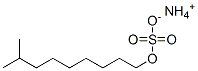 ammonium isodecyl sulphate Struktur