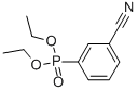 (3-CYANO-PHENYL)-PHOSPHONIC ACID DIETHYL ESTER Struktur