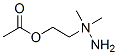 O-acetyl-N-amino-N,N-dimethylaminoethanol Struktur