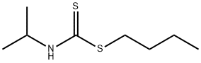 butyl isopropyldithiocarbamate  Struktur