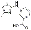 3-(4-Methyl-thiazol-2-ylamino)-benzoic acid Struktur