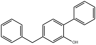 4-(phenylmethyl)[1,1'-biphenyl]-2-ol Struktur