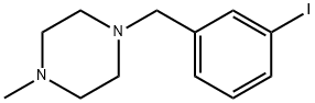 1-(3-IODOBENZYL)-4-METHYLPIPERAZINE Struktur