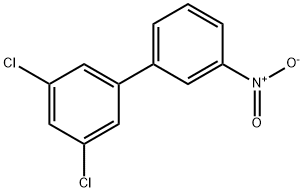 3,5-Dichloro-3'-nitro-1,1'-biphenyl Struktur