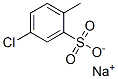 sodium chlorotoluenesulphonate Struktur