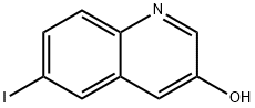 3-Quinolinol, 6-iodo- Struktur