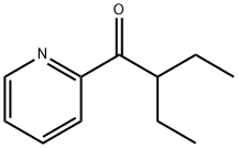 1-ETHYLPROPYL 2-PYRIDYL KETONE Struktur