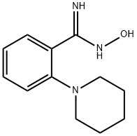 N'-Hydroxy-2-(1-piperidinyl)benzenecarboximidamide Struktur