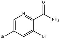 3,5-dibroMopicolinaMide Struktur