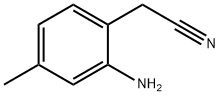 (2-AMINO-4-METHYL-PHENYL)-ACETONITRILE Struktur