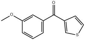 3-(3-METHOXYBENZOYL)THIOPHENE Struktur