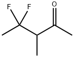 2-Pentanone, 4,4-difluoro-3-methyl- (9CI) Struktur