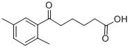 6-(2,5-DIMETHYLPHENYL)-6-OXOHEXANOIC ACID Struktur