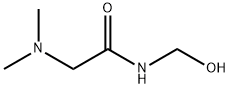 Acetamide, 2-(dimethylamino)-N-(hydroxymethyl)- (9CI) Struktur