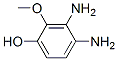 Phenol,  3,4-diamino-2-methoxy- Struktur