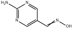 5-Pyrimidinecarboxaldehyde, 2-amino-, oxime (9CI) Struktur