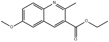 6-METHOXY-2-METHYLQUINOLINE-3-CARBOXYLIC ACID ETHYL ESTER