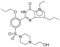 Mirodenafil Dihydrochloride Struktur