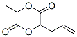 1,4-Dioxane-2,5-dione,  3-methyl-6-(2-propenyl)-  (9CI) Struktur