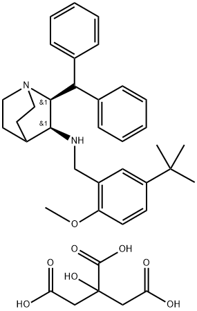 Maropitant Citrate Salt Struktur