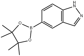 INDAZOLE-5-BORONIC ACID PINACOL ESTER Structure