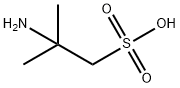 2-aMino-2-Methylpropane-1-sulfonic acid Struktur