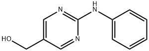 5-Pyrimidinemethanol, 2-(phenylamino)- (9CI) Struktur