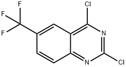 2,4-DICHLORO-6-(TRIFLUOROMETHYL)-QUINAZOLINE Struktur