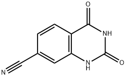 2,4-Dihydroxyquinazoline-7-carbonitrile Struktur