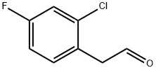 2-(2-CHLORO-4-FLUOROPHENYL)ACETALDEHYDE Struktur