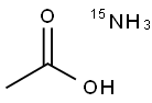 AMMONIUM-15N ACETATE Struktur