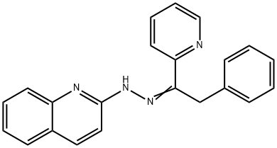 benzyl 2-pyridylketone 2-quinolylhydrazone Struktur