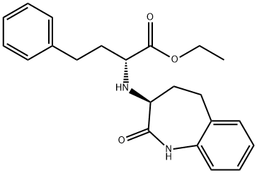 Benzenebutanoicacid,-[(2,3,4,5-tetrahydro-2-oxo-1H-1-benzazepin-3-yl)amino]-,ethylester,(R*,S*)-(9CI) Struktur