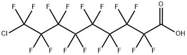 9-CHLOROHEXADECAFLUORONONANOIC ACID Struktur