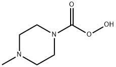 1-Piperazinecarboperoxoic  acid,  4-methyl- Struktur