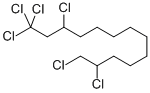 1,1,1,3,12,13-HEXACHLOROTRIDECANE Struktur