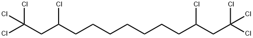 1,1,1,3,11,13,13,13-OCTACHLOROTRIDECANE Struktur